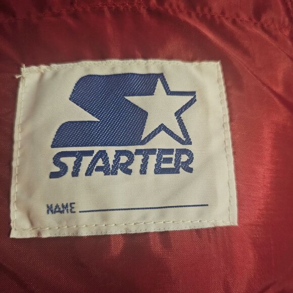 Mens 90's Vintage Florida State University Seminoles Starter Puffer Jacket Small - Picture 16 of 16